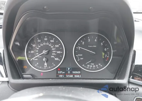 2018 BMW X1 xDrive28I из США, поврежденный, VIN WBXHT3C33J5F93395